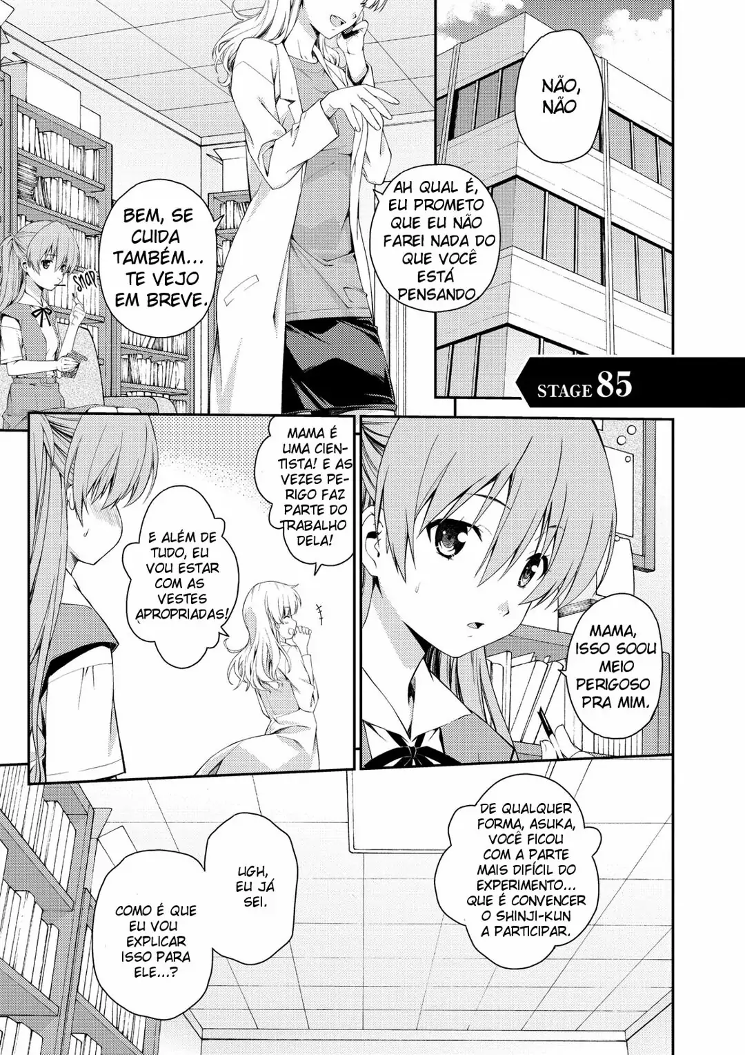 Neon Genesis Evangelion Ikari Shinji Ikusei Keikaku-Chapter 85